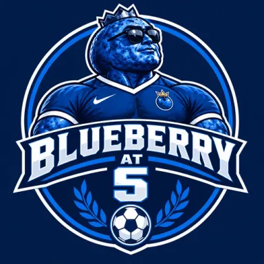 Blueberry at 5 logo